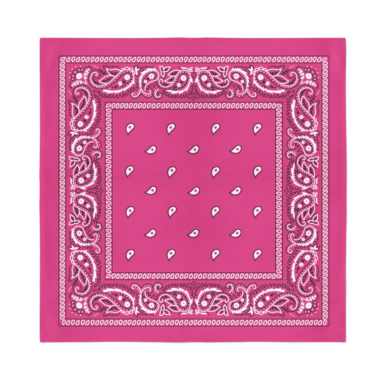 Balec Bulk Wholesale 60 Pack Paisley Polyester Bandanas Unisex